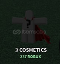 ✨The Strongest Battlegrounds 3 COSMETICS✨