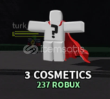 The Strongest Battlegrounds 3 Cosmetics