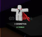 The Strongest Battlegrounds : 3 Cosmetics GİFT