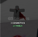The Strongest Battlegrounds / 3 Cosmetisc 