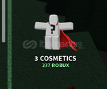 ⭐The Strongest Battlegrounds 3x Cosmetics⭐