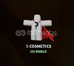The Strongest Battlegrounds 5 Cosmetics