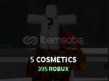 The Strongest Battlegrounds 5 Cosmetics