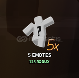 The Strongest Battlegrounds 5 Emotes