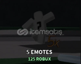 The Strongest Battlegrounds 5 Emotes