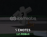 The Strongest Battlegrounds 5 Emotes