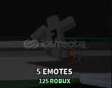 The Strongest Battlegrounds 5 Emotes