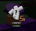 The Strongest Battlegrounds : 5 Emotes Gamepass