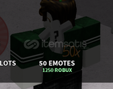 THE STRONGEST BATTLEGROUNDS 50 EMOTES