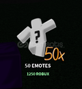 The Strongest Battlegrounds : 50x Emotes