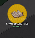 ✨Emote Second Page |The Strongest Battlegrounds