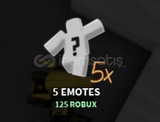 The Strongest Battlegrounds 5x Emotes