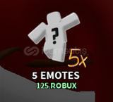 The Strongest Battlegrounds 5x Emotes