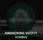 The Strongest Battlegrounds Awaking Outfit