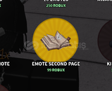 THE STRONGEST BATTLEGROUNDS EMOTE SECOND PAGE