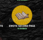 ⭐The Strongest Battlegrounds Emote Second Page⭐
