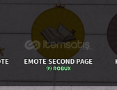 THE STRONGEST BATTLEGROUNDS EMOTE SECOND PAGE
