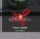 The Strongest Battlegrounds Final Sparkk