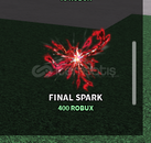 The Strongest Battlegrounds Final Spark