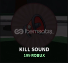 The Strongest Battlegrounds Kıll Sound