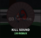 The Strongest Battlegrounds Kıll Sound