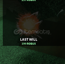 The Strongest Battlegrounds / LAST WILL 