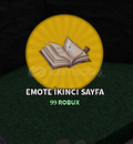 The Strongest Battlegrounds Second Emote Page