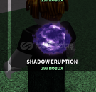 The Strongest Battlegrounds Shadow Eruption