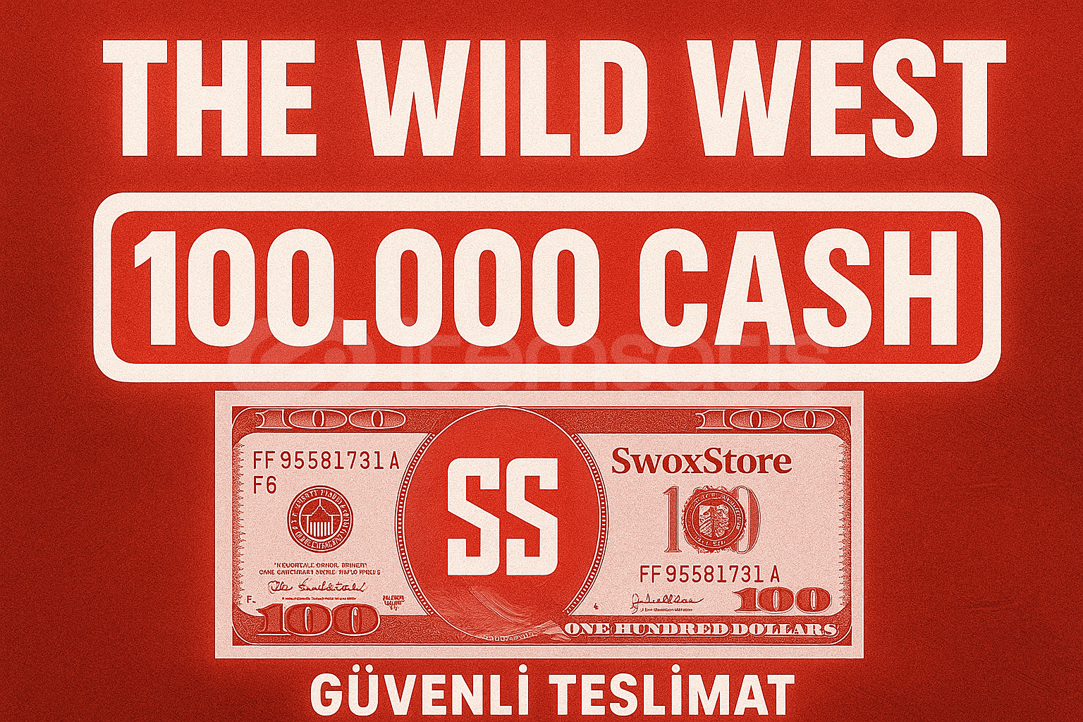 THE WILD WEST 100.000 CASH THE WILD WEST 100.000 CASH