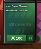 The Wild West Custom Name