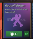 The Wild West Ragdoll Button
