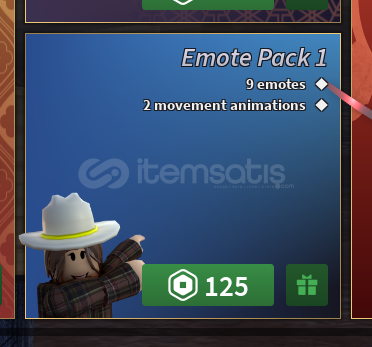 The Wild West Emote Pack 1 The Wild West Emote Pack 1