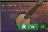 ✨The Wild West: Banjo Instrument✨