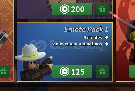 The Wild West Emote Pack 1 The Wild West Emote Pack 1