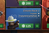 The Wild West Emote Pack 1