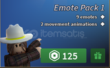 ✨The Wild West: Emote Pack✨