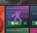 The Wild West Ragdoll Button