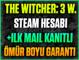 ⭐️The Witcher 3: Wild Hunt Steam✔️+İLK MAİL✔️