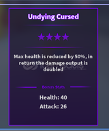 The World Undying Cursed (HEXED) Trait AUT