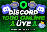 DİSCORD 1000 ONLİNE ÜYE!