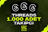 ✨Threads 1.000 Adet Takipçi!