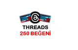 THREADS 250 BEĞENİ ORGANİK GERÇEK KULLANICILAR