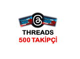 THREADS 500 TAKİPÇİ ORGANİK GERÇEK KULLANICILAR