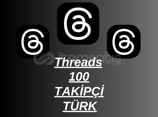 Threads Takipçi | 100| Türk Garantisiz  Threads Takipçi | 100| Türk Garantisiz