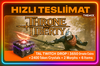 ⭐️Throne And Liberty Twitch Drop❤️Coin/Token❤️