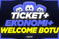 ⭐TİCKET+WELCOME+EKONOMİ BOT[ANINDA TESLİMAT]