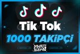 TikTok 1000 Takipçi + Garanti