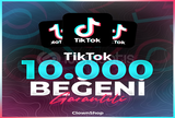 TİK TOK ⭐️10.000 GERÇEK BEĞENİ | GARANTİLİ