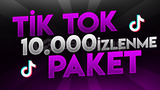 TİK TOK 10.000 İZLENME PAKET