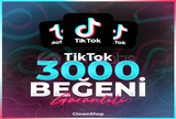 TİK TOK⭐️3.000 GERÇEK BEĞENİ | GARANTİLİ